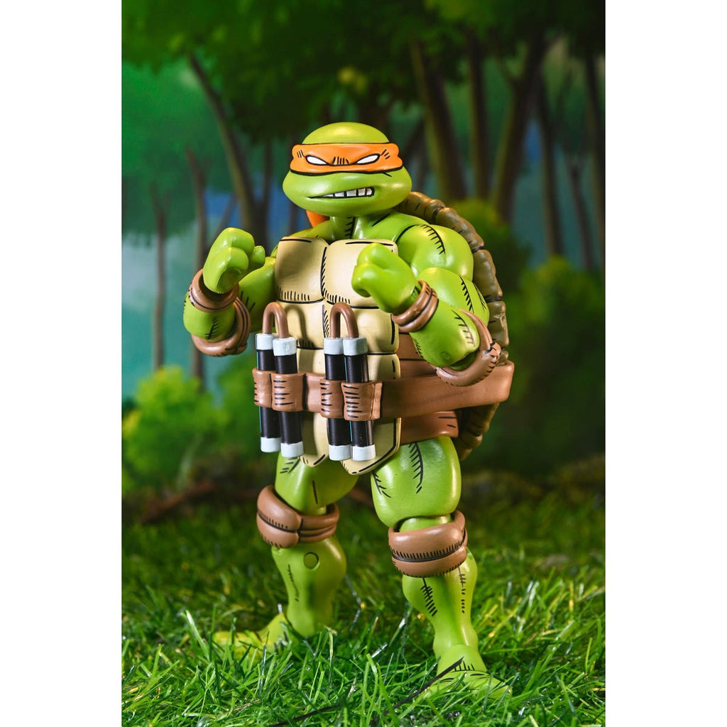 Teenage Mutant Ninja Turtles x Usagi Yojimbo Ultimate Michelangelo 7-Inch Scale Action Figure