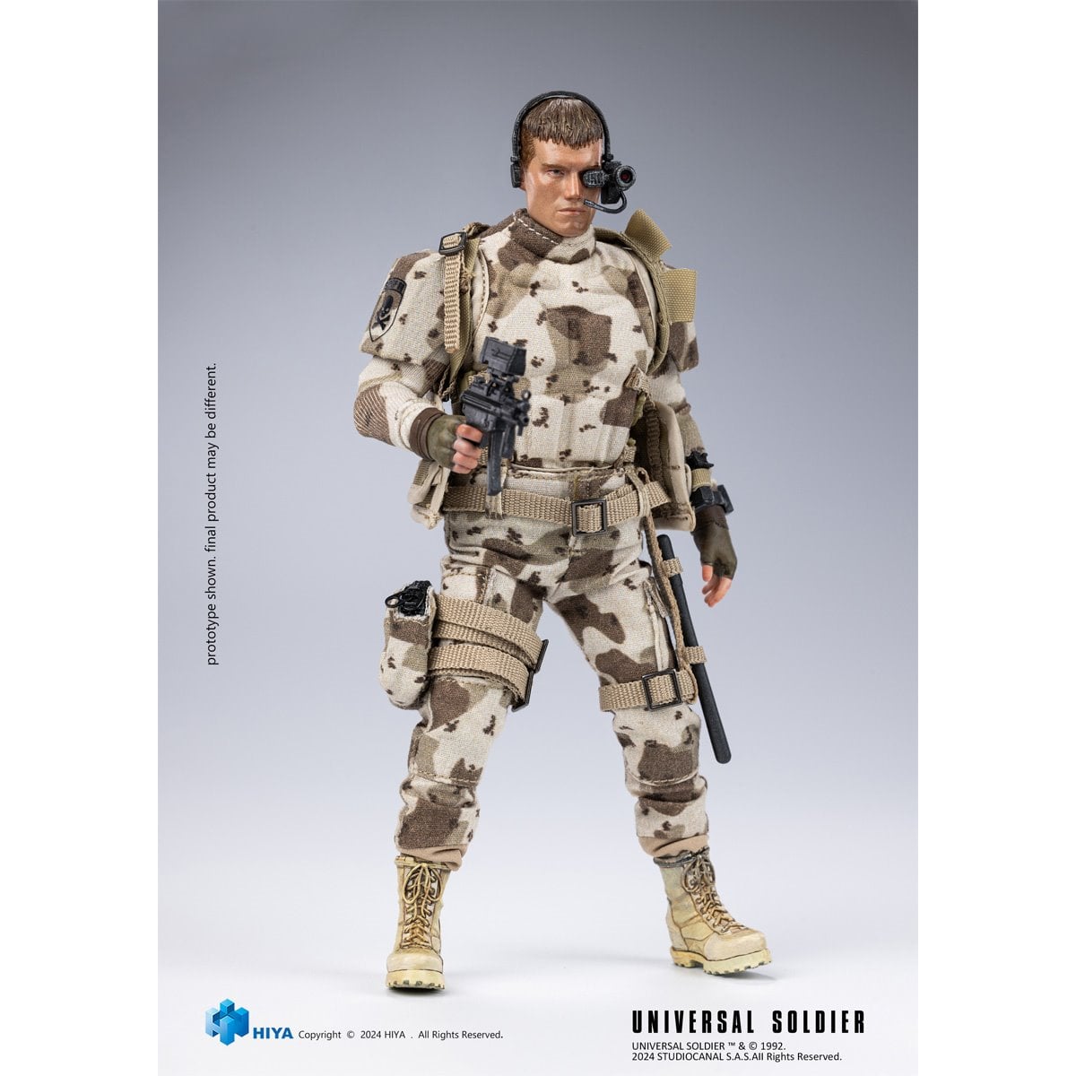 Universal Soldier Andrew Scott Exquisite Super Series 1:12 Scale Action Figure