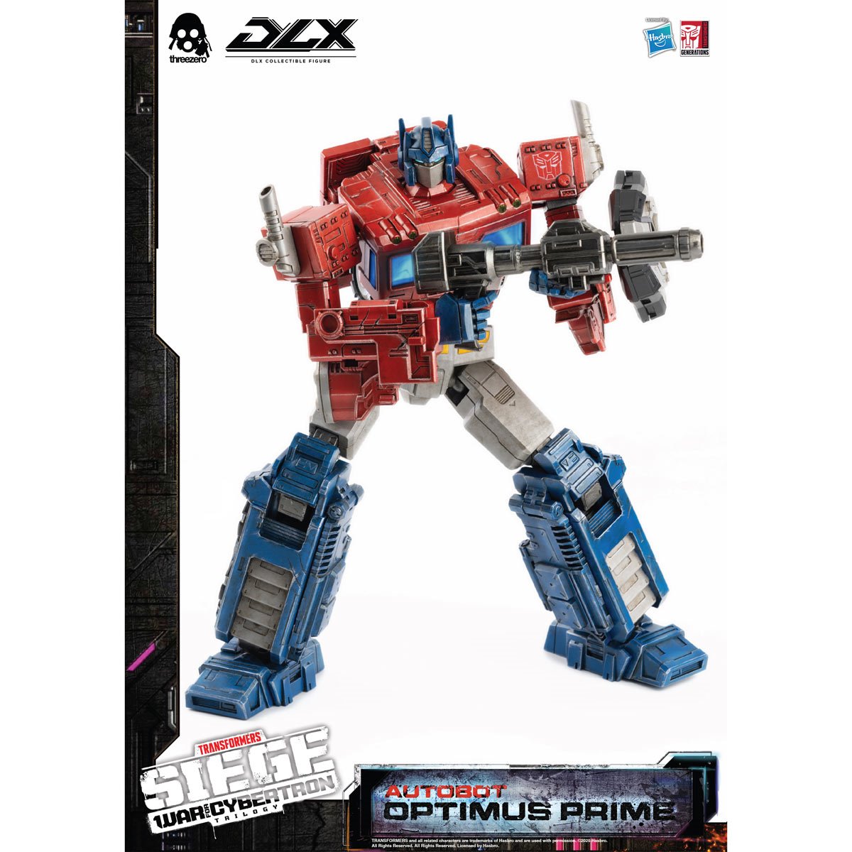 Transformers War for Cybertron Trilogy Optimus Prime DLX Action Figure