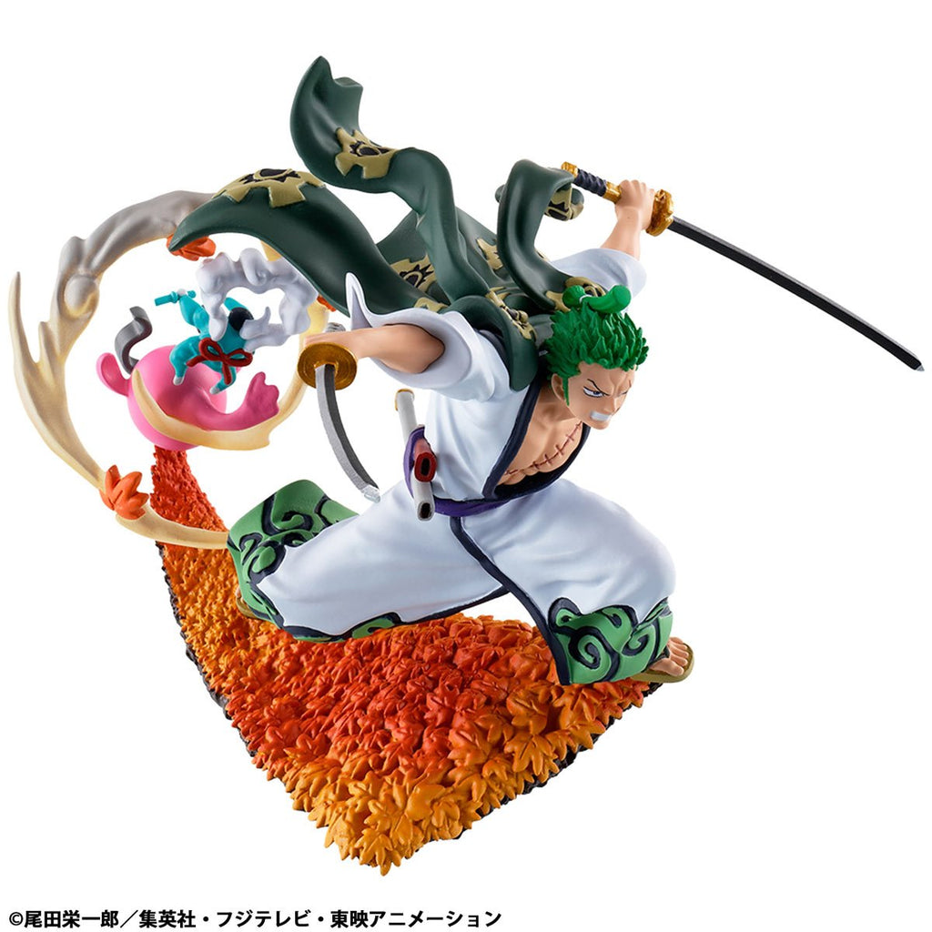 One Piece Wanokuni Logbox Re Birth Vol. 3 Petitrama Mini-Figure 4-Pack Display - Reissue