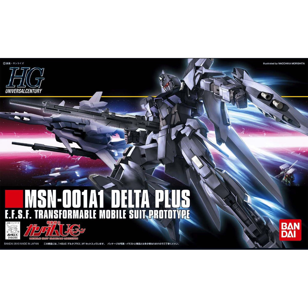 Mobile Suit Gundam Unicorn MSN-001A1 Delta Plus High Grade 1:144 Scale Model Kit