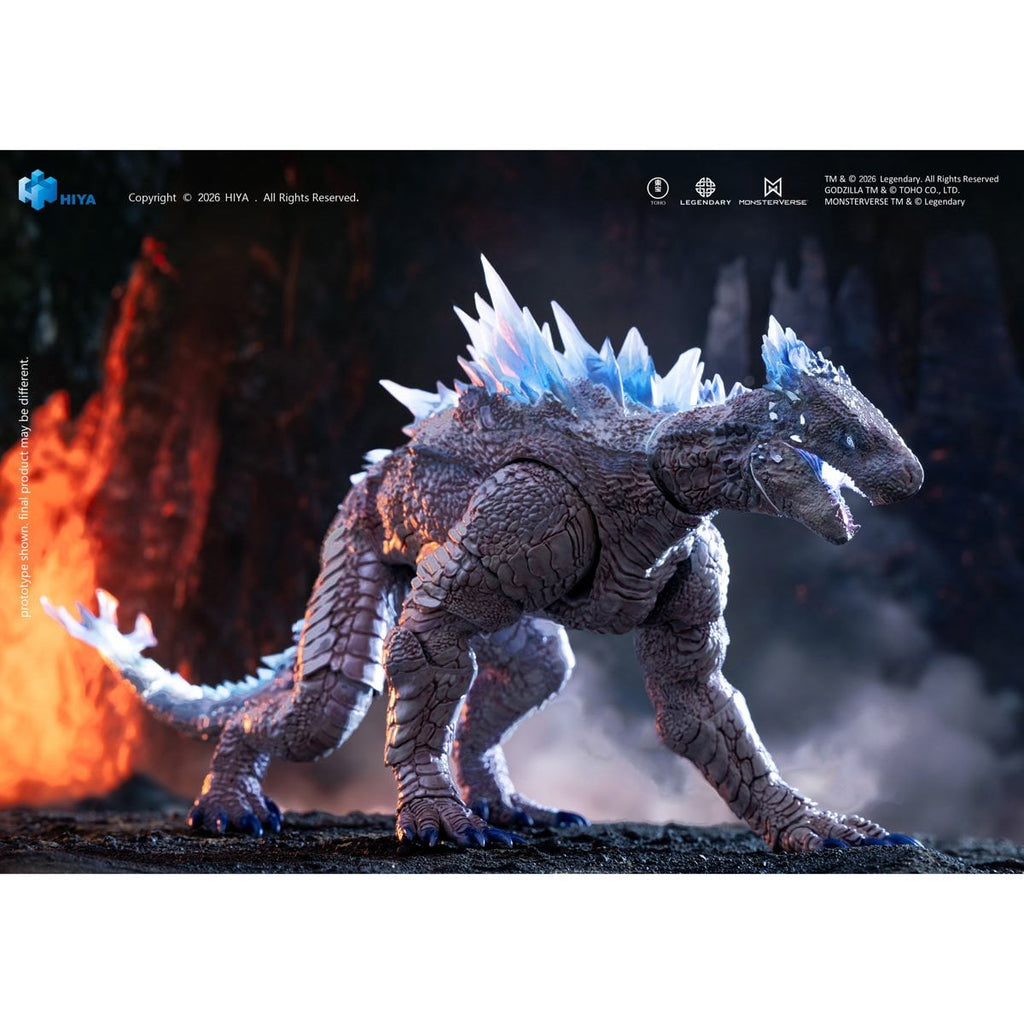 Godzilla x Kong: The New Empire Shimo Frost Bite Blast Exquisite Basic Plus Series None Scale 7-Inch Action Figure