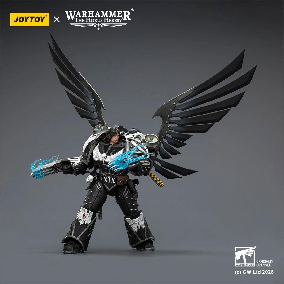 Joy Toy Warhammer The Horus Heresy Raven Guard Corvus Corax Primarch Of The XIX Legion 1:18 Scale Action Figure