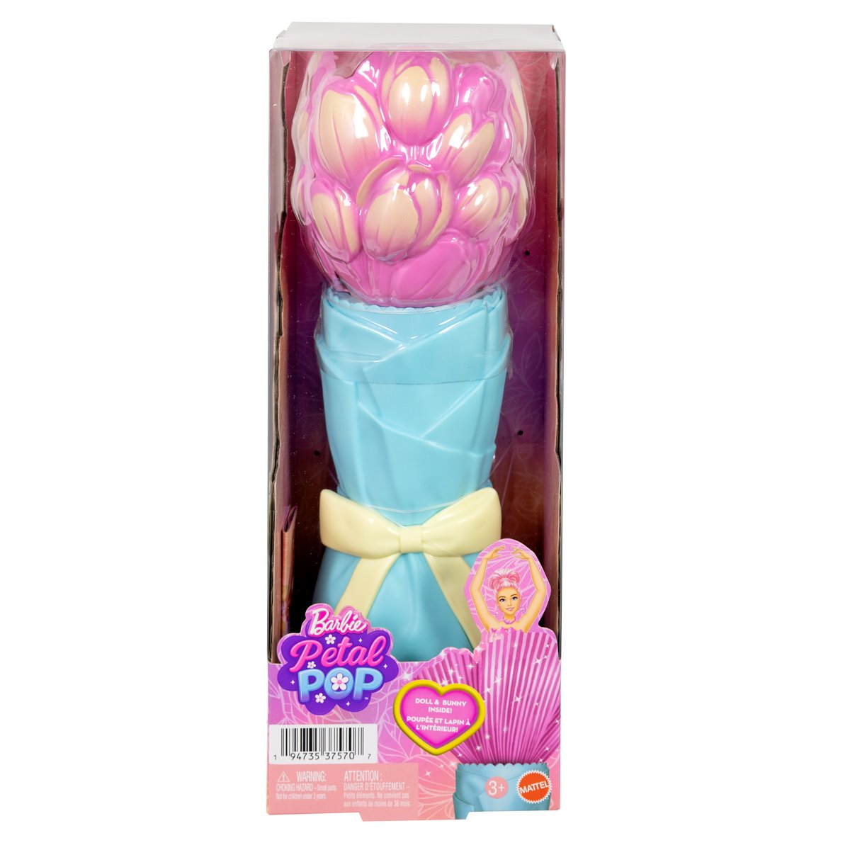 Barbie Petal Pop Pink Tulip Accessories and Doll