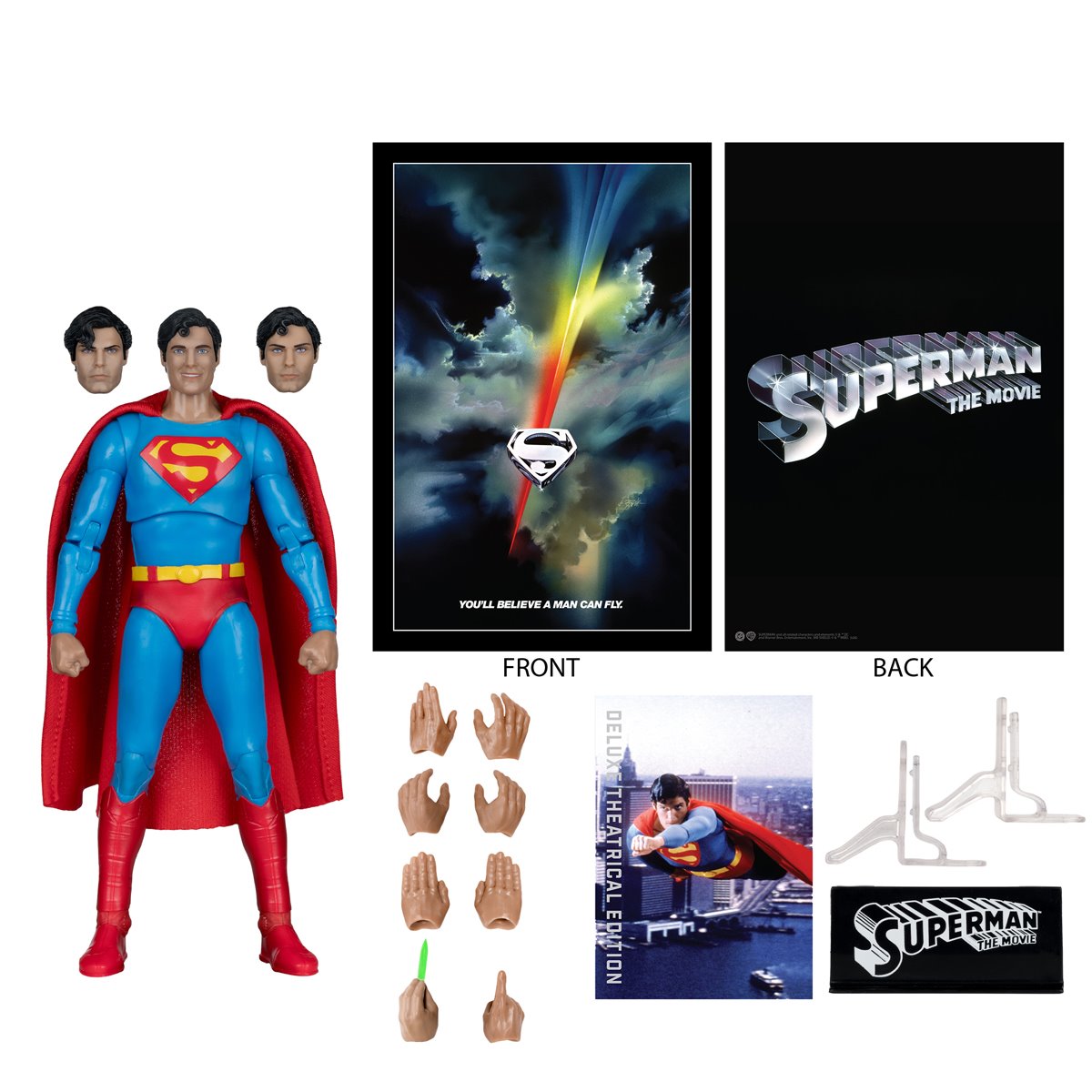 DC Multiverse Deluxe Theatrical Edition Wave 3 7-Inch Scale Action Figure Case of 6