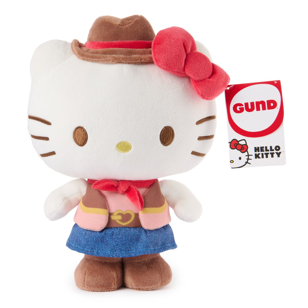Sanrio Hello Kitty Rodeo Cowgirl 9 1/2-Inch Plush