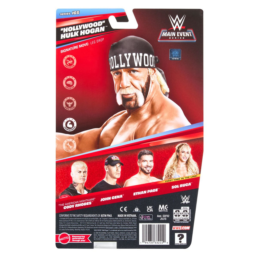 WWE Main Event Series Figure Series 165 Action Figure Case of 8