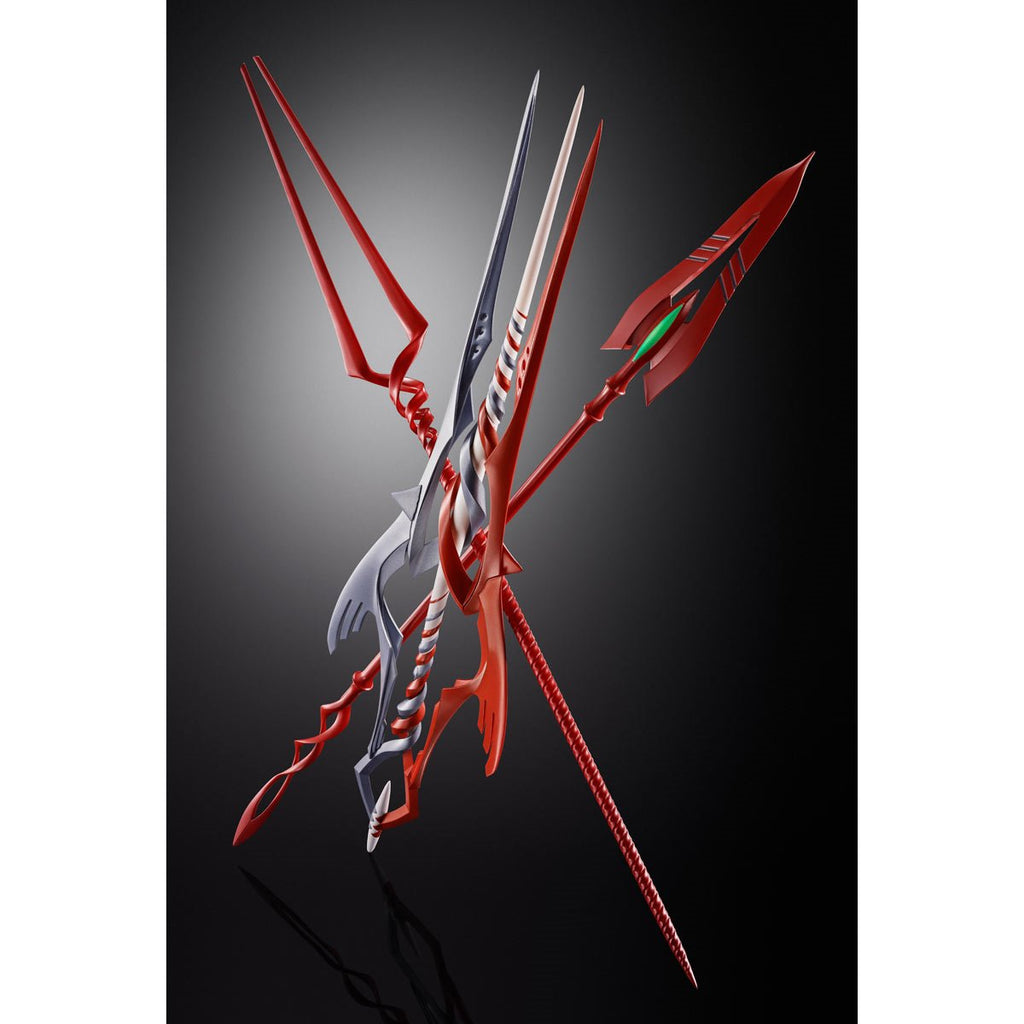 Evangelion 3 Spears Set 30th Anniversary Metal Build Accessory Pack