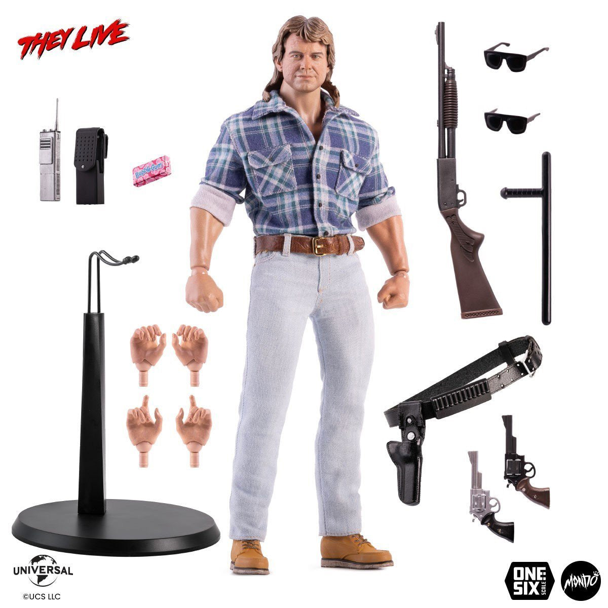 They Live John Nada 1:6 Scale Action Figure