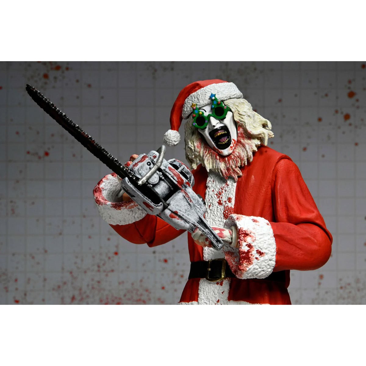 Terrifier 3 Ultimate Art the Clown Bloody Santa Suit 7-Inch Scale Action Figure
