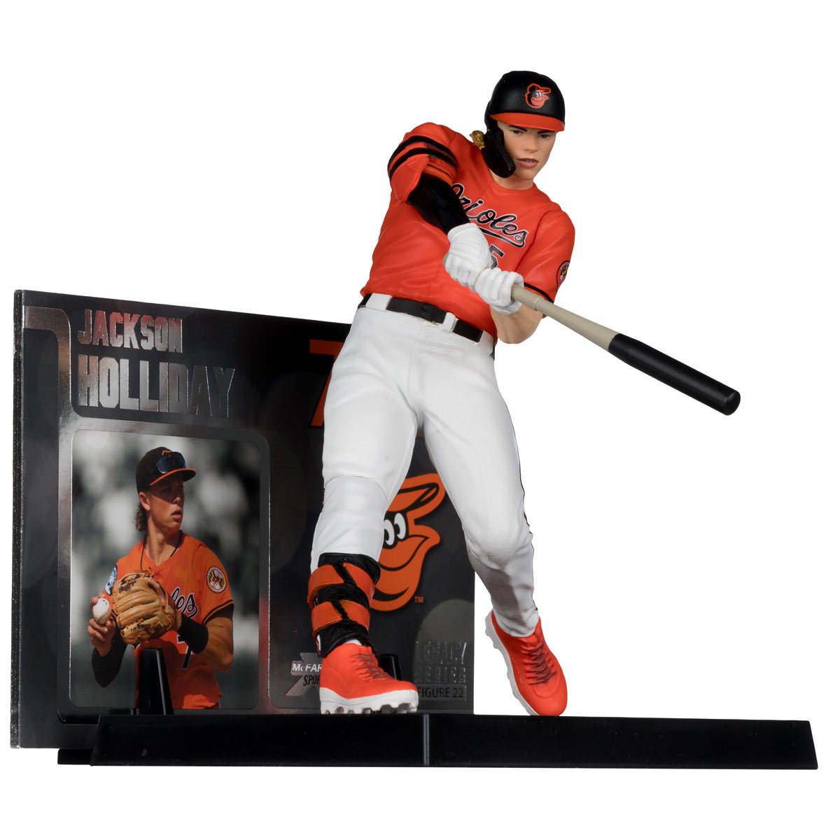 MLB SportsPicks Baltimore Orioles Jackson Holliday 7-Inch Posed Figure