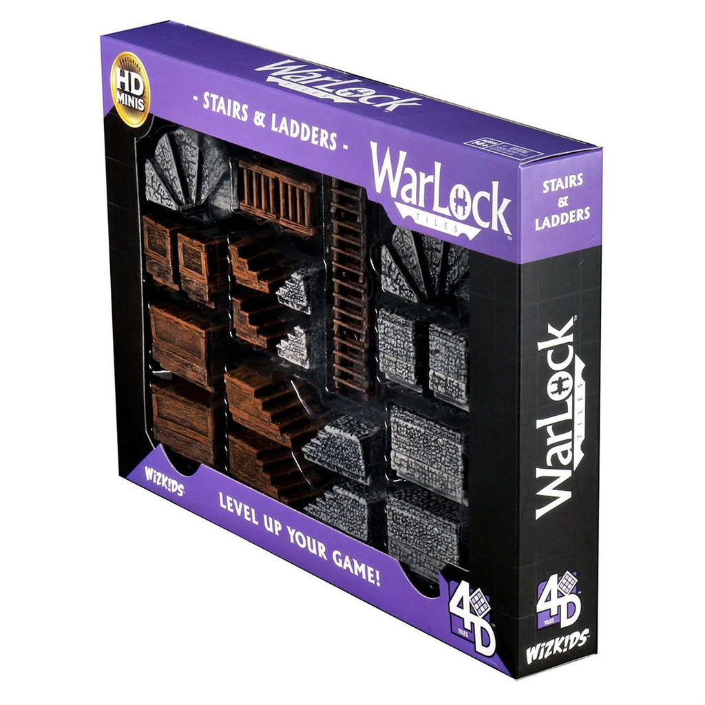 WarLock Tiles Stairs and Ladders Accessory Pack