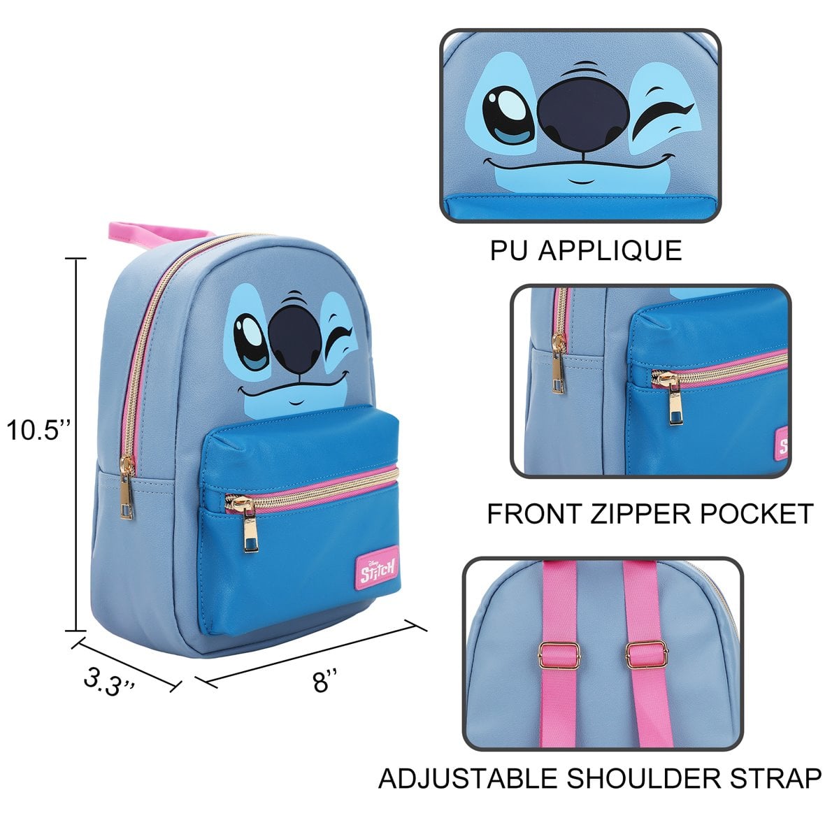 Lilo & Stitch Winking Mini-Backpack