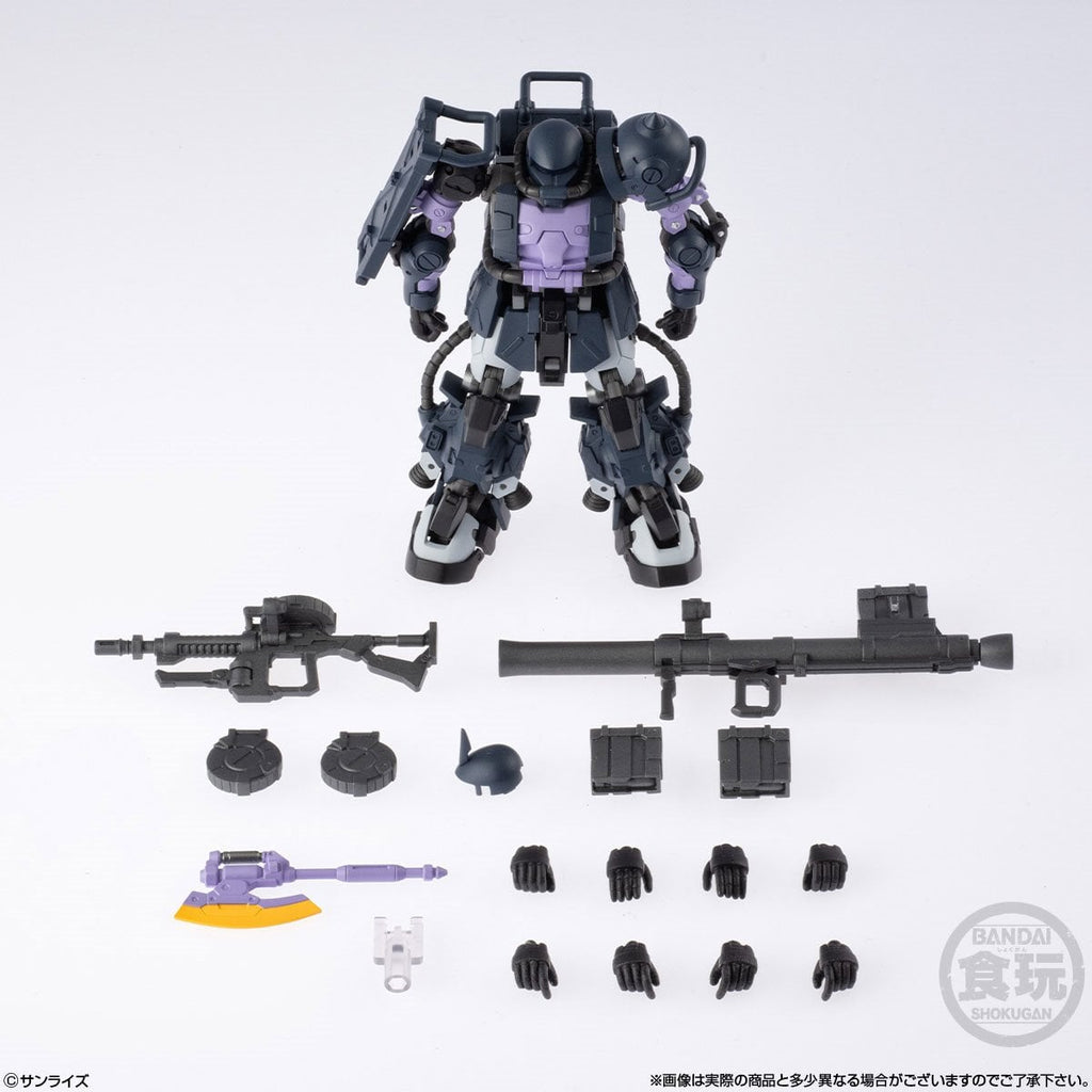 Gundam Artifact PRO Zaku II High Mobility Type Black Tri-Stars Custom Action Figure