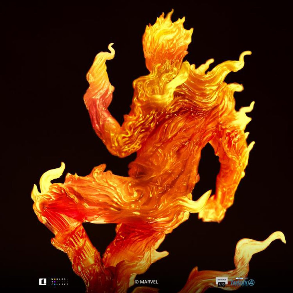 The Fantastic Four: First Steps The Human Torch 1:10 Art Scale Limited Edition Statue