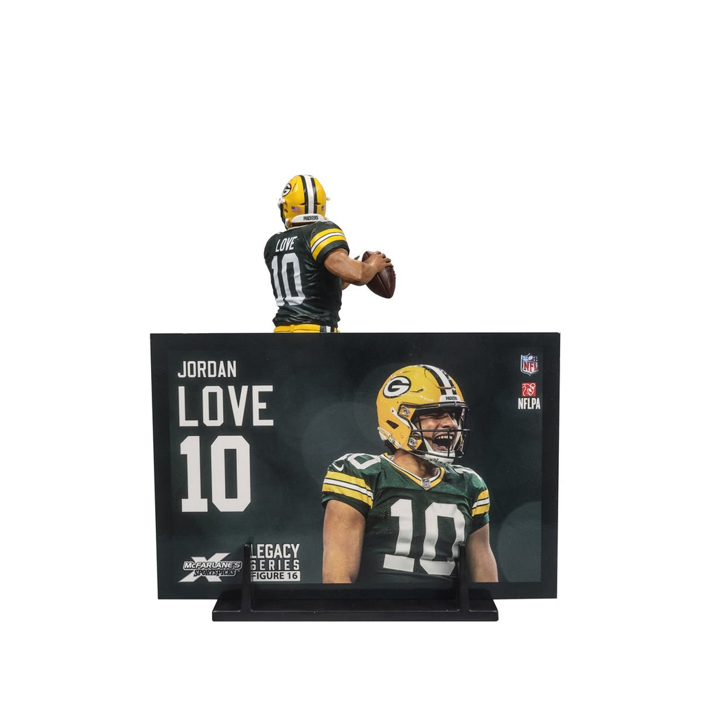 NFL SportsPicks 2024 Wave 1 Green Bay Packers Jordan Love 7-Inch Scale Posed Figure