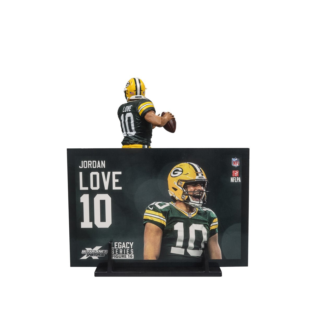 NFL SportsPicks 2024 Wave 1 Green Bay Packers Jordan Love 7-Inch Scale Posed Figure