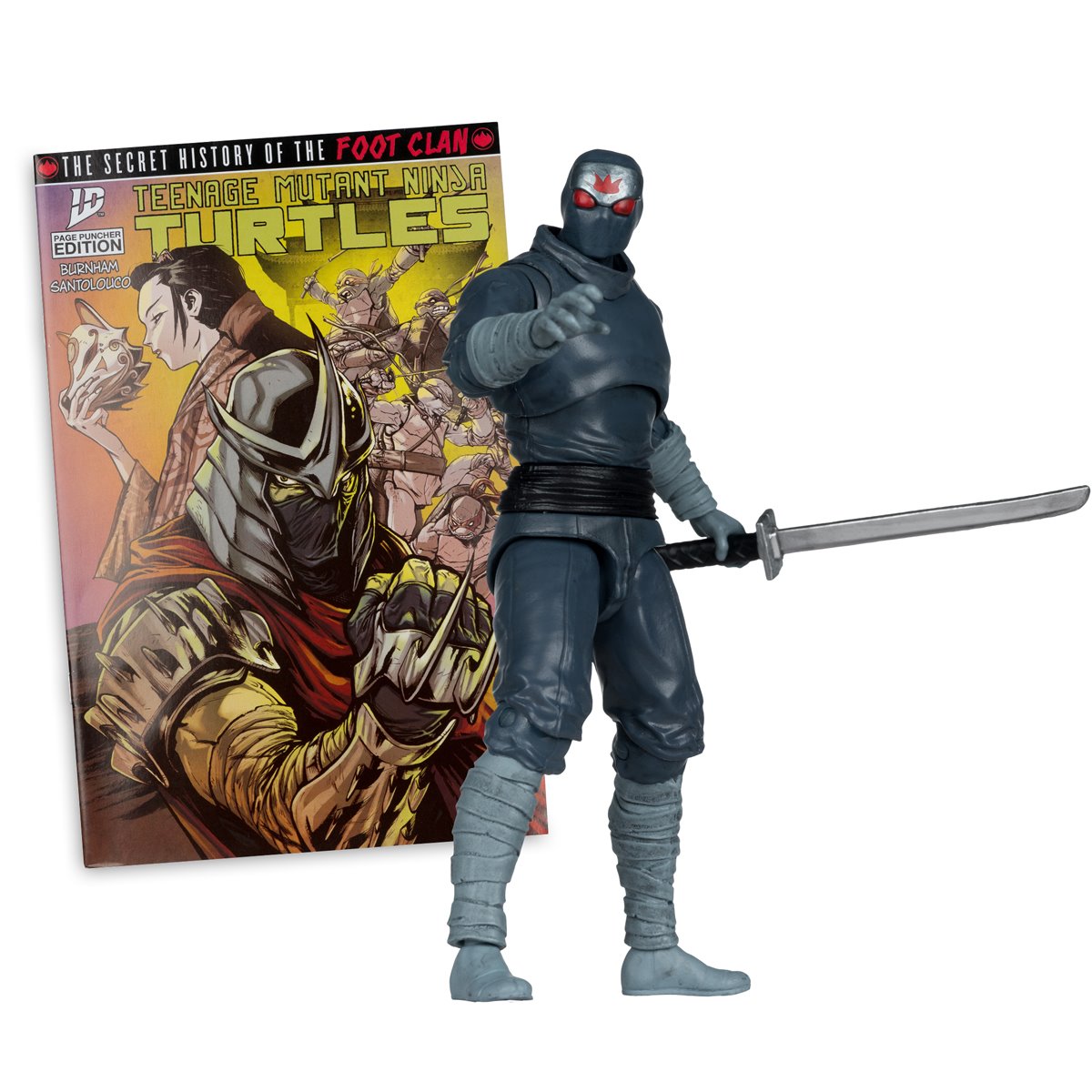 Teenage Mutant Ninja Turtles Page Punchers Wave 1 Foot Soldier 5-Inch Scale Action Figure with Comic