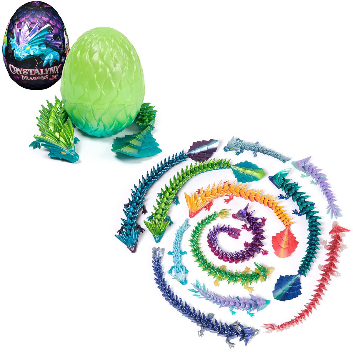 Crystalynx Dragons 12-Inch Action Figure Blind Box Case of 6