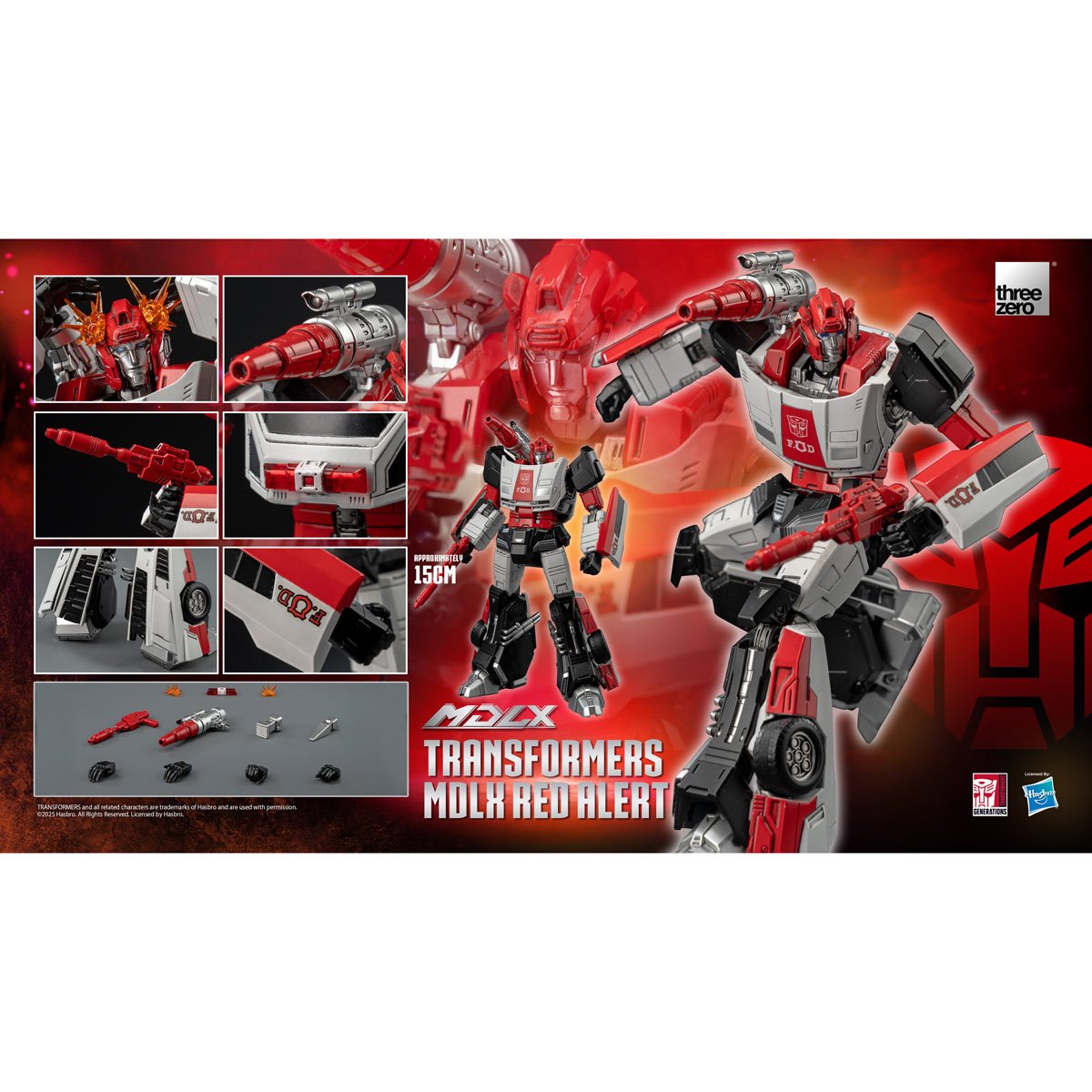 Transformers Red Alert MDLX Action Figure