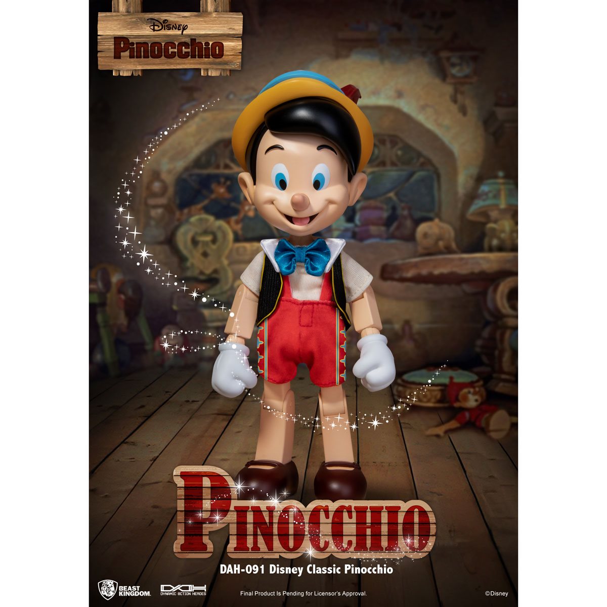 Pinocchio DAH-091 Dynamic 8-ction Heroes Action Figure
