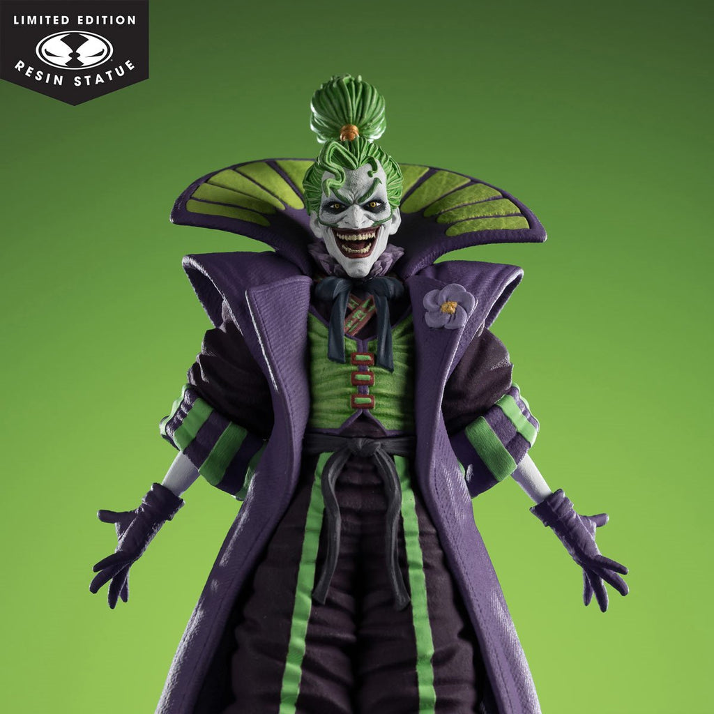 DC Direct The Joker Purple Craze Lord Joker The Demon King from Batman Ninja 1:10 Scale Resin Statue