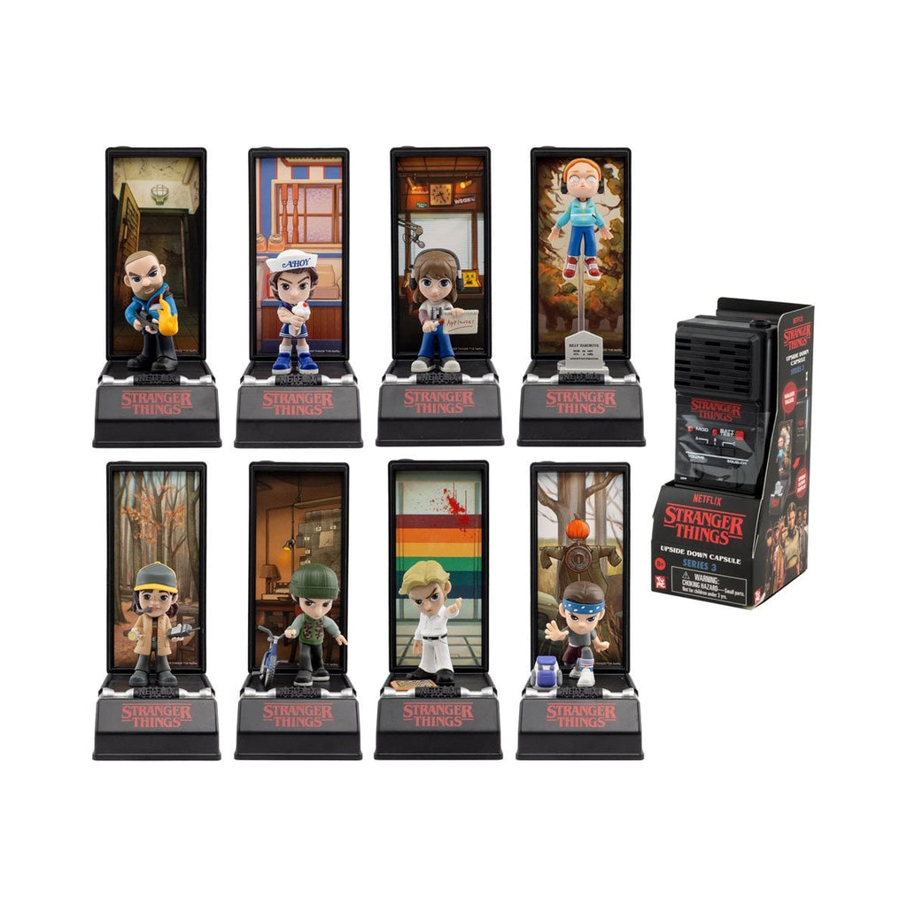 Stranger Things Upside Down Walkie-talkie Capsule Series 3 Blind-Box Mini-Figure Case of 8
