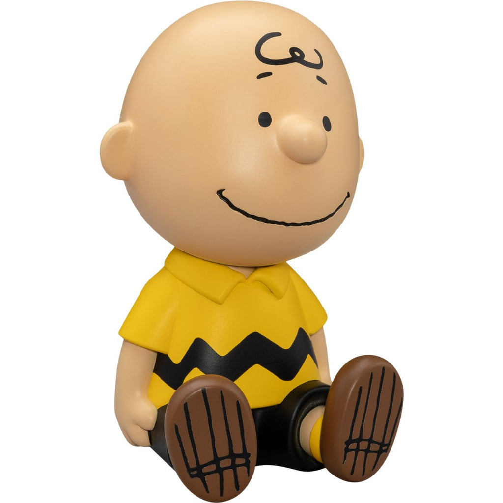 Peanuts Charlie Brown VPBP-030 Peanuts Series Palm Size Vinyl Functional Piggy Bank