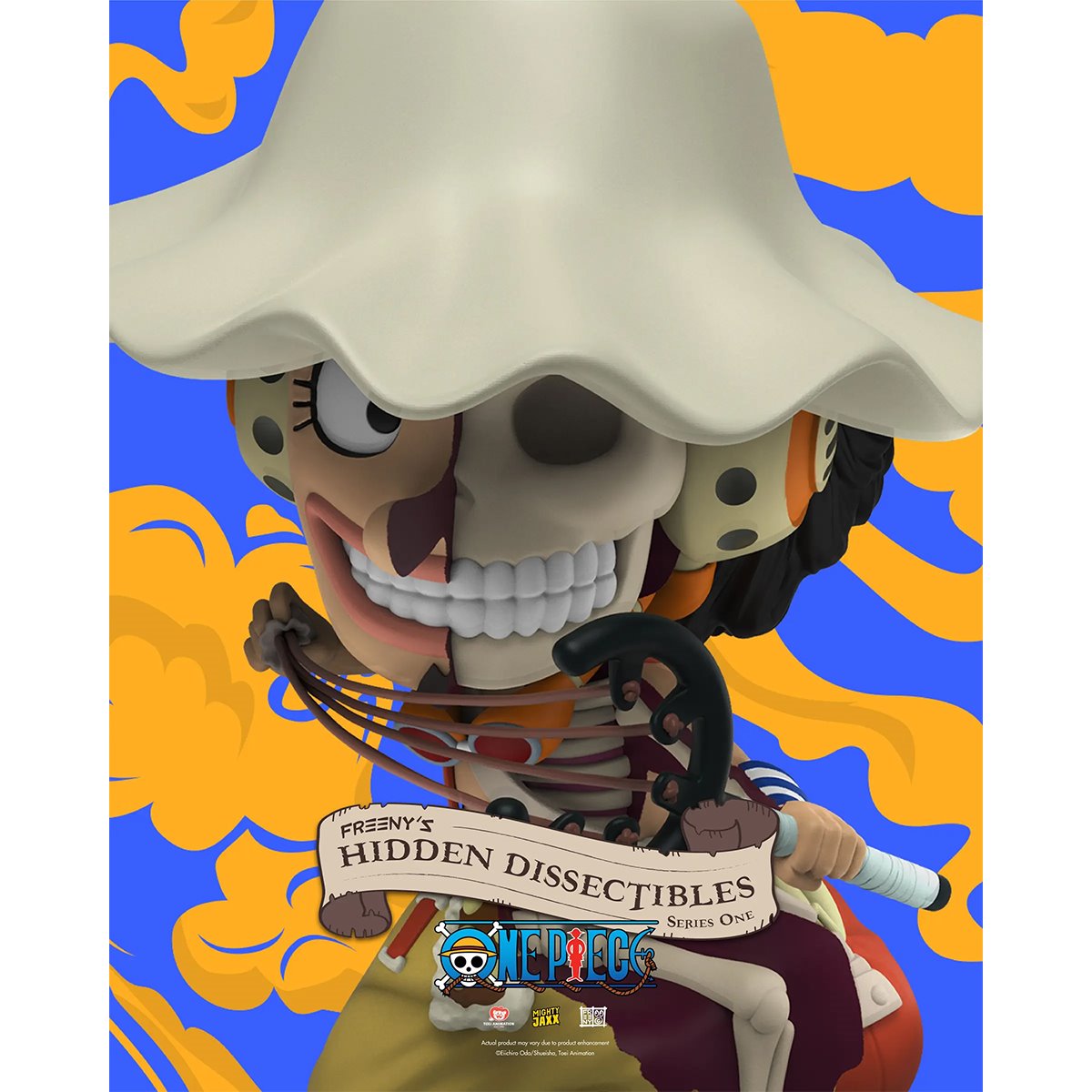 One Piece Series 1 Freeny's Hidden Dissectibles Mini-Figure Display Tray of 12