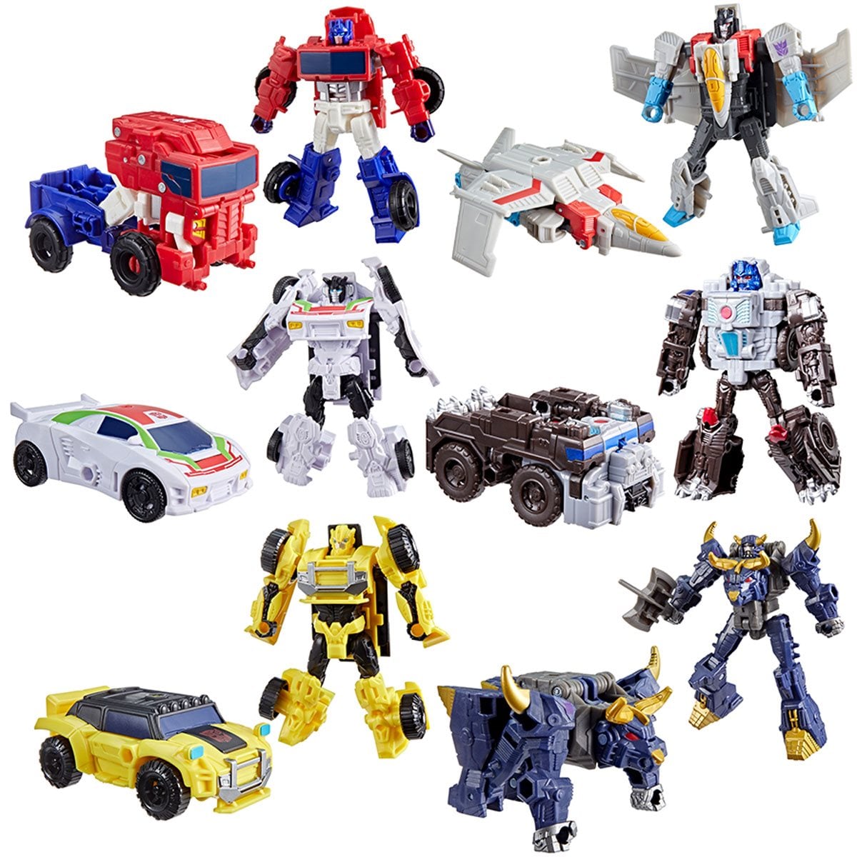 Transformers Cyberworld Cyber Changers Wave 3 Case of 8