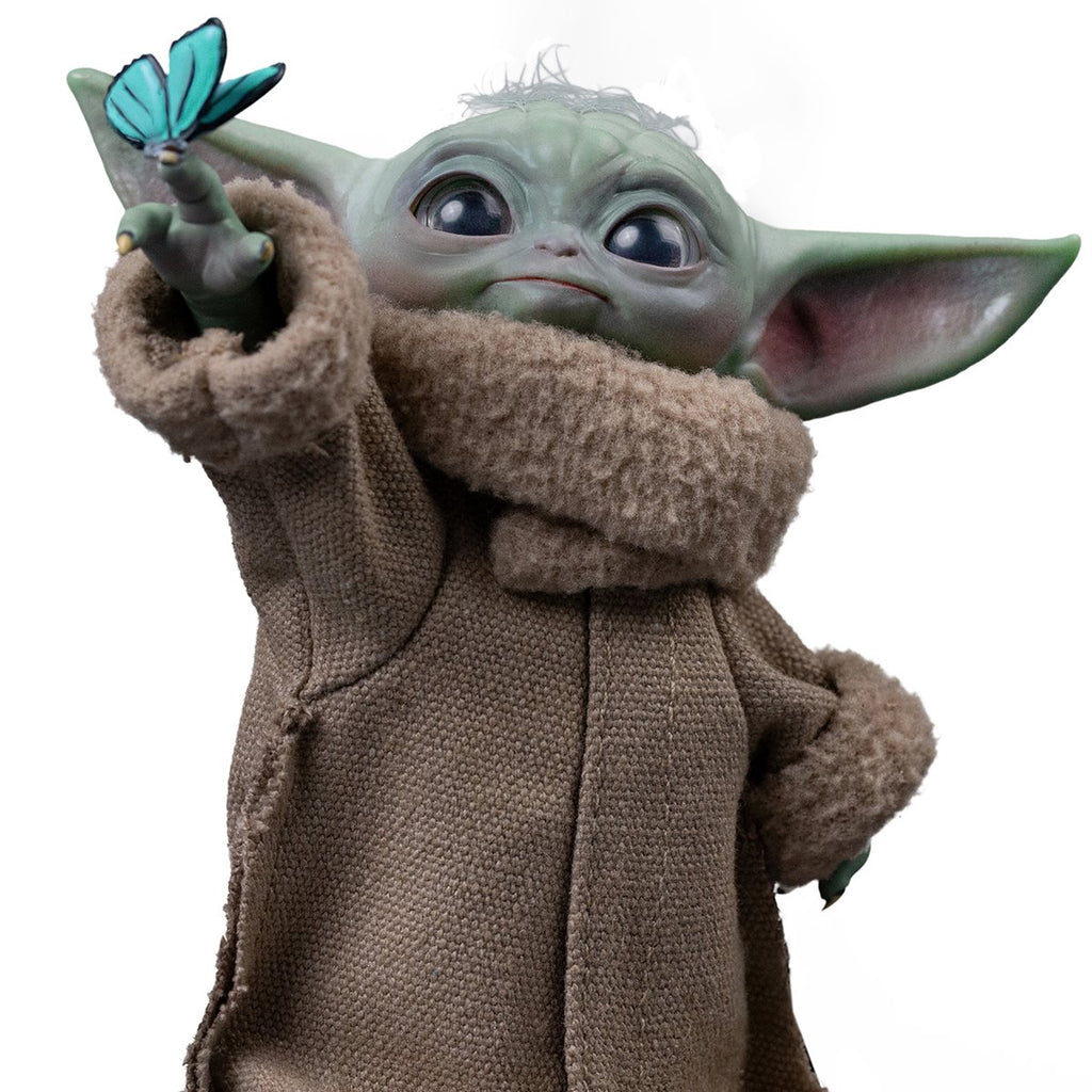 The Mandalorian and Grogu Movie Grogu Butterfly Wonder Limited Edition 1:4 Scale Statue