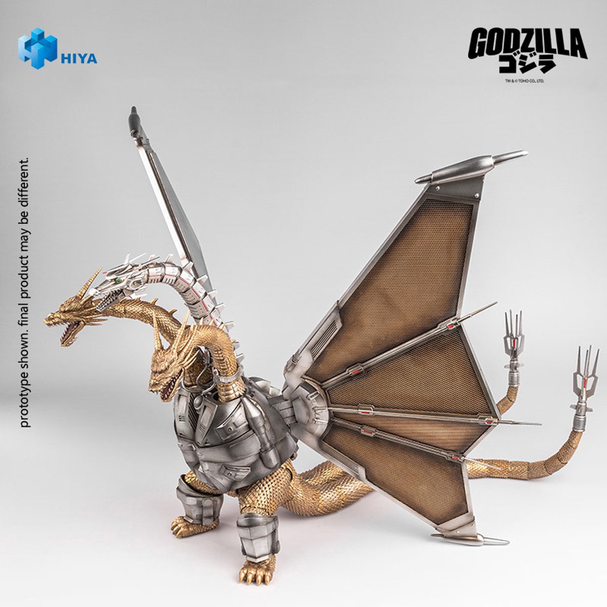 Godzilla vs. King Ghidorah 1991 Mecha King Ghidorah Exquisite Basic Series Action Figure