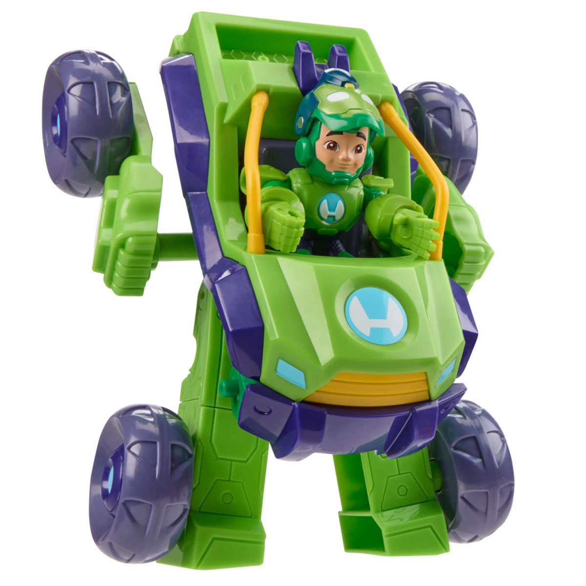 Iron Man and his Awesome Friends Iron Hulk 2-In-1 Mech Suit & Vehicle