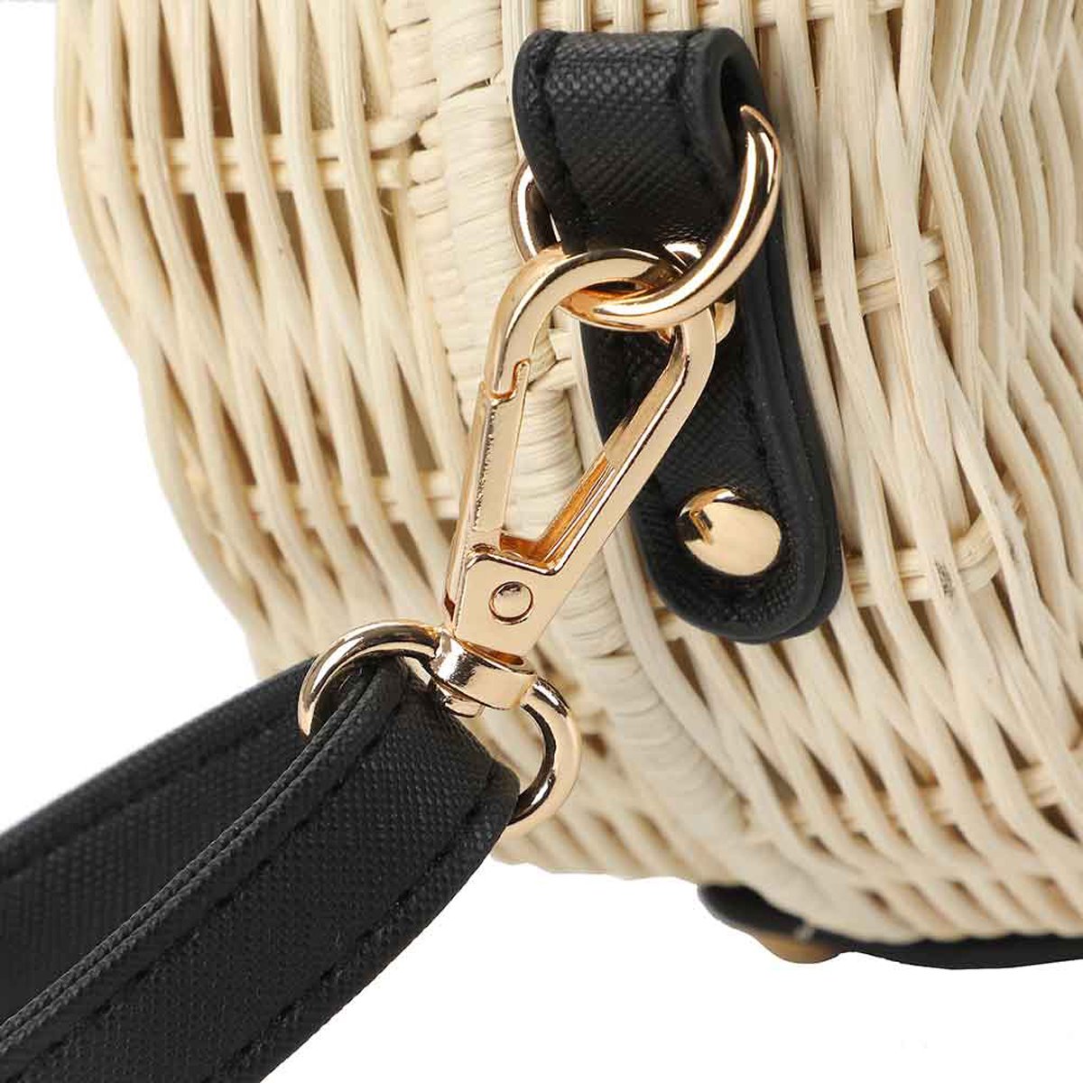 Mickey Mouse Wicker Crossbody Bag