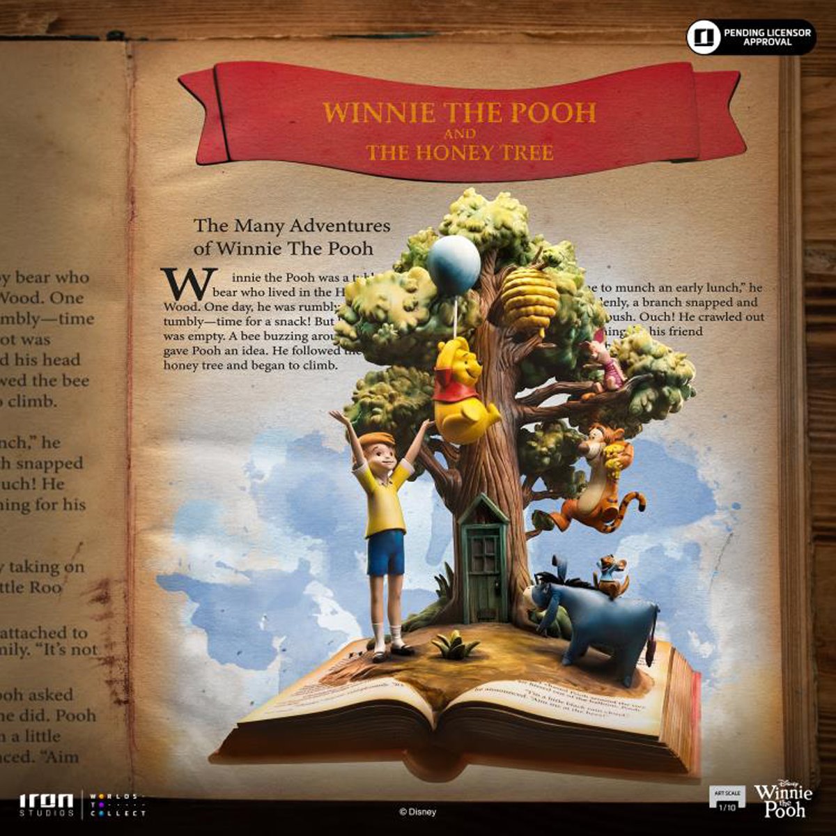 Winnie the Pooh & Friends 100th Anniversary Deluxe 1:10 Art Scale Limited Edition Statue