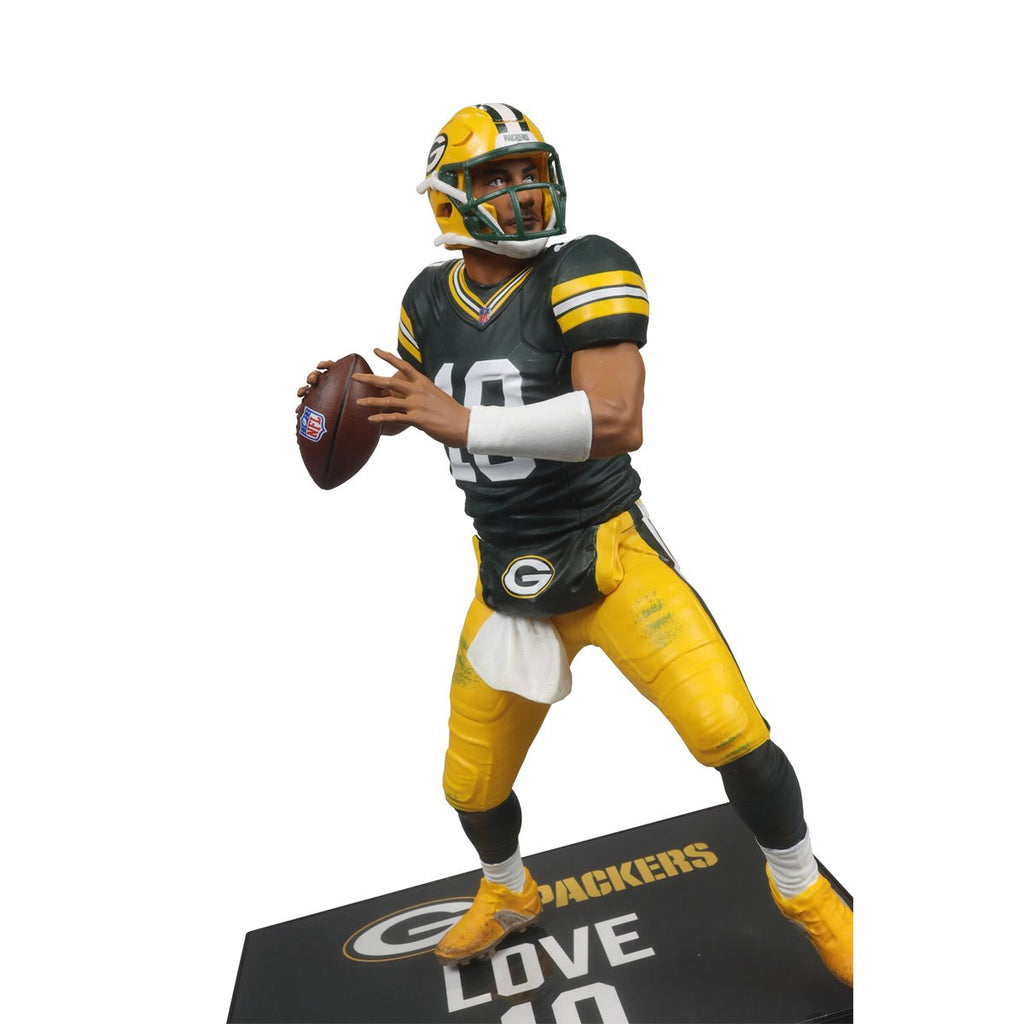 NFL SportsPicks 2024 Wave 1 Green Bay Packers Jordan Love 7-Inch Scale Posed Figure