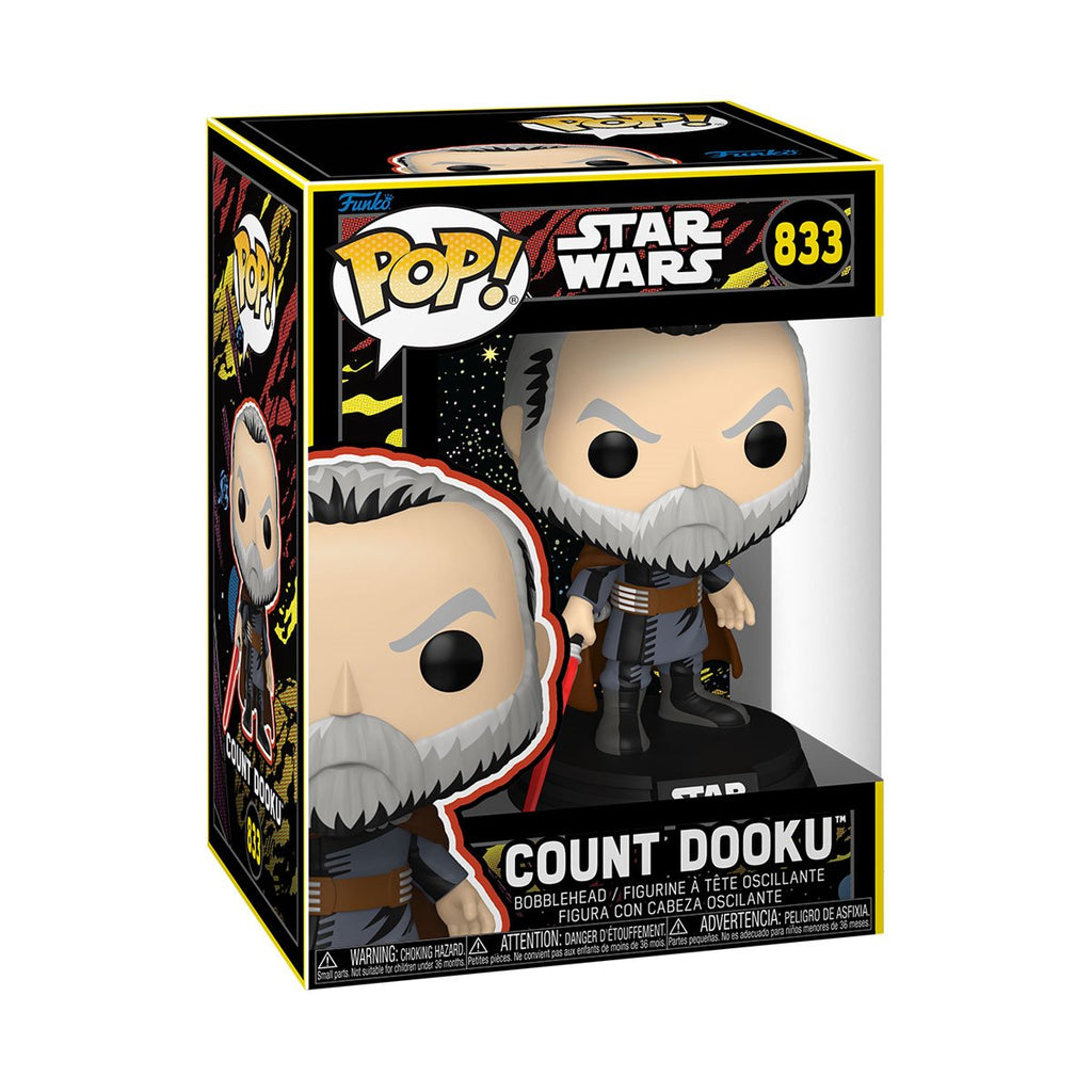 Star Wars May the Fourth Count Dooku (Retro) Funko Pop! Vinyl Figure #833
