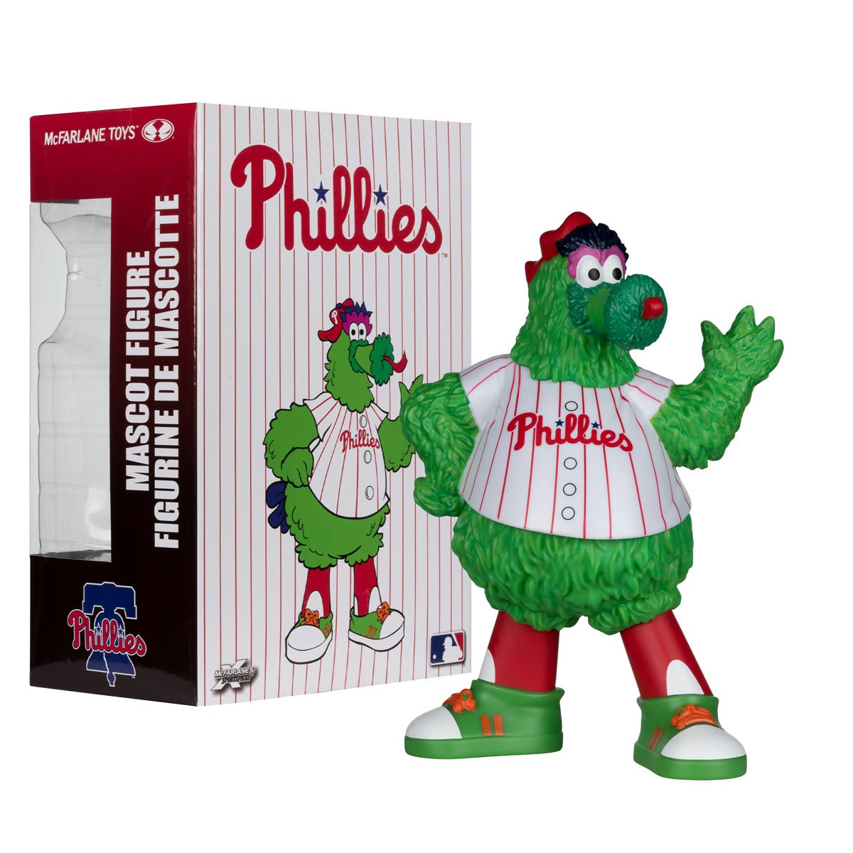 MLB SportsPicks Philadelphia Phillies Phillie Phanatic Mascot 7-Inch Posed Figure