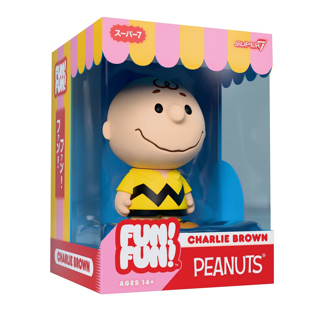 Peanuts Charlie Brown (Yellow Shirt) FUN! FUN! Vinyl Figure
