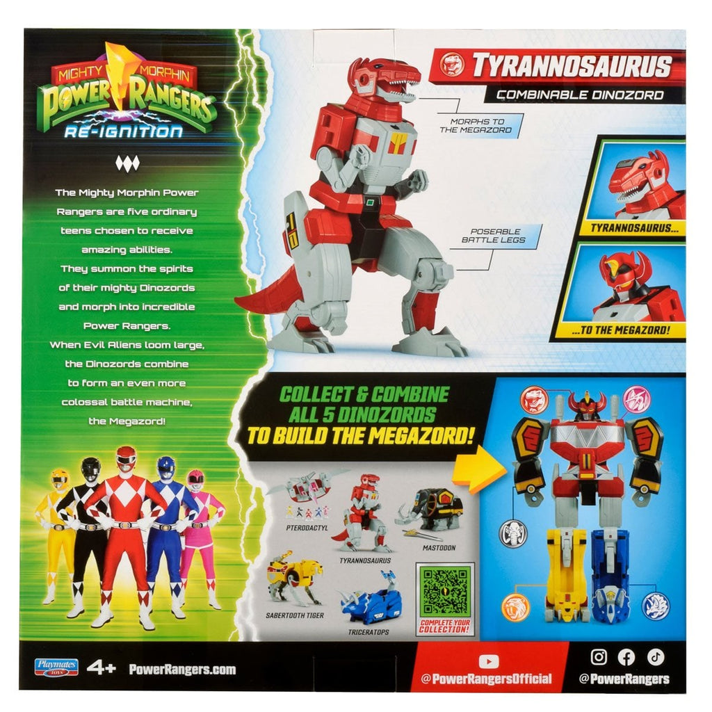 Mighty Morphin Power Rangers: Re-Ignition Dlx. Combinable Tyrannosaurus Dinozord Action Figure