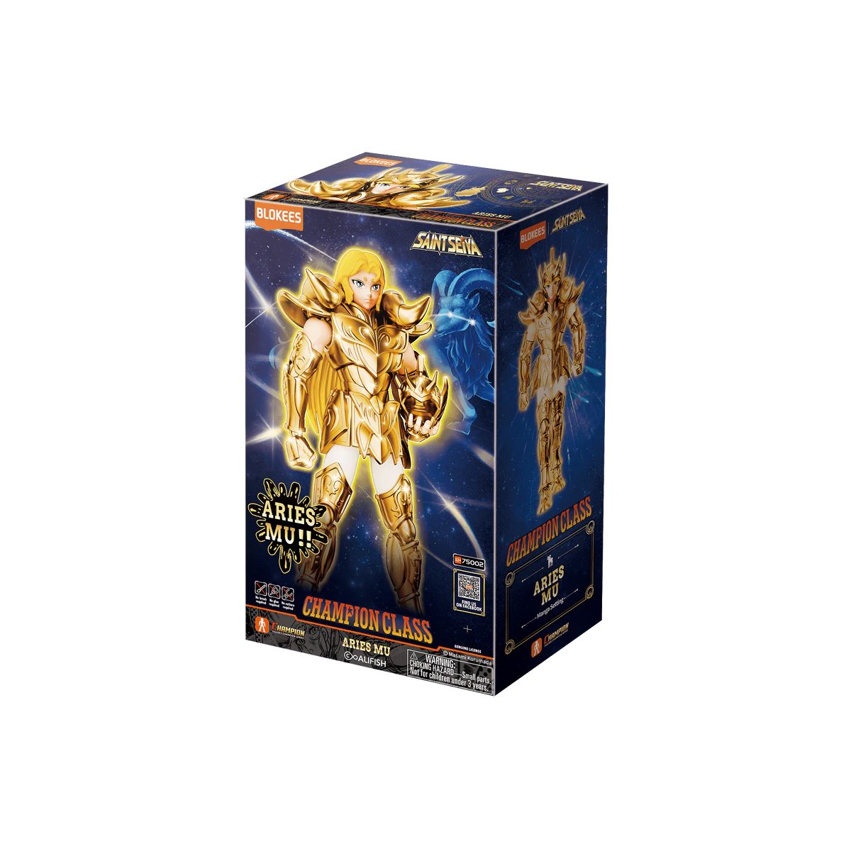 Saint Seiya Champion Class Aries Mu Blokees Model Kit