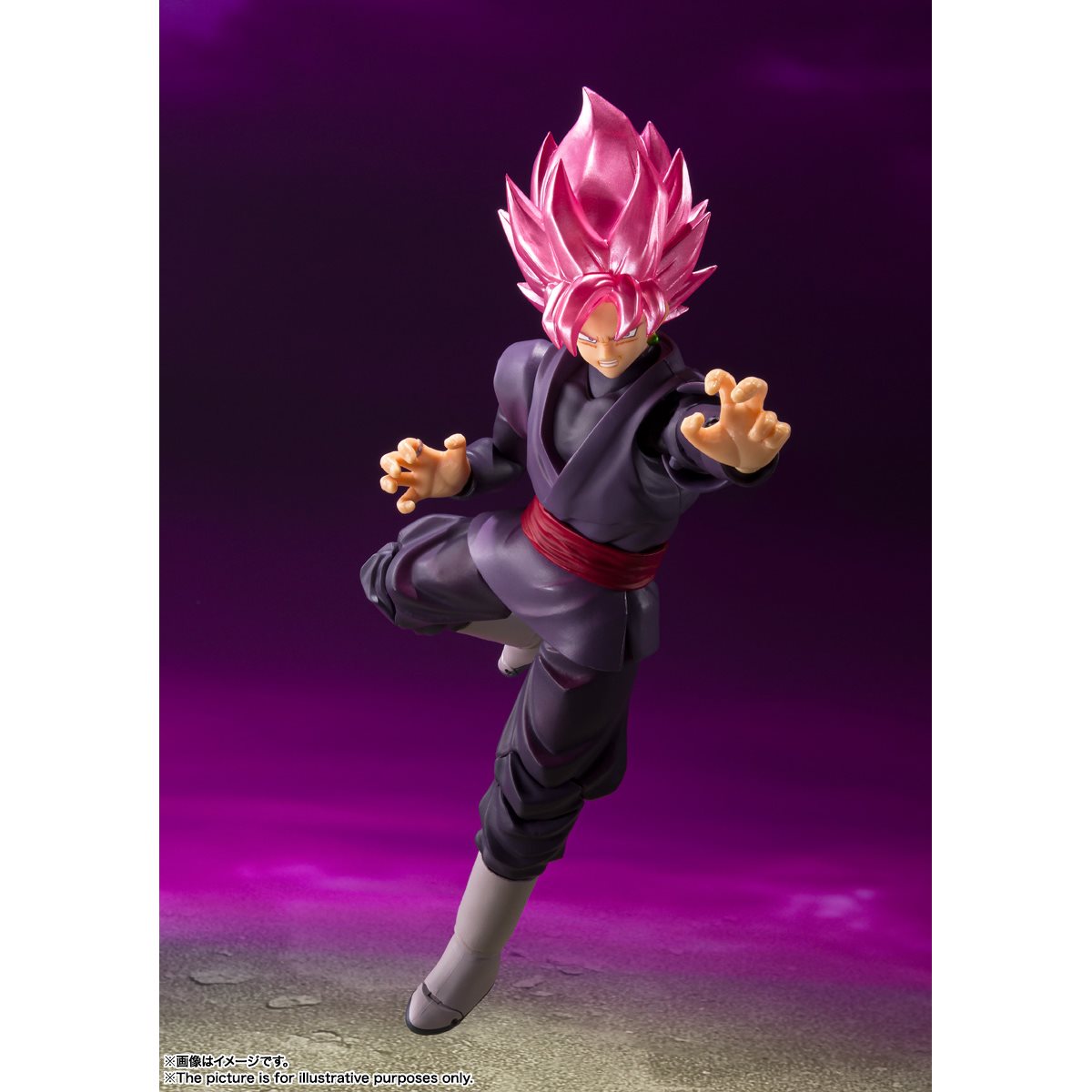 Dragon Ball Super Goku Black Super Saiyan Rose S.H.Figuarts Action Figure - Reissue