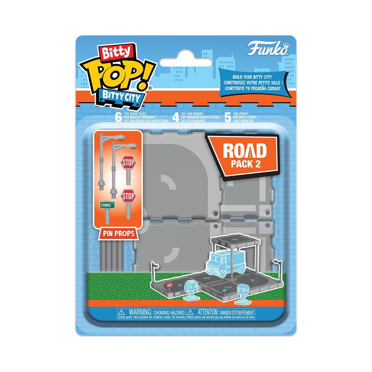 Funko Bitty City Road Pack 2 Expansion Pack