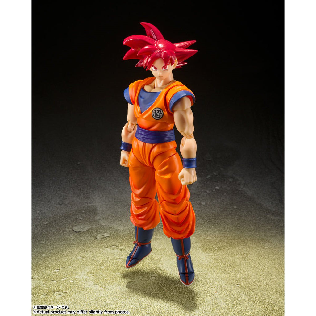 Dragon Ball Super Super Saiyan God Son Goku Instilled with the Light of Righteous Hearts S.H.Figuarts Action Figure