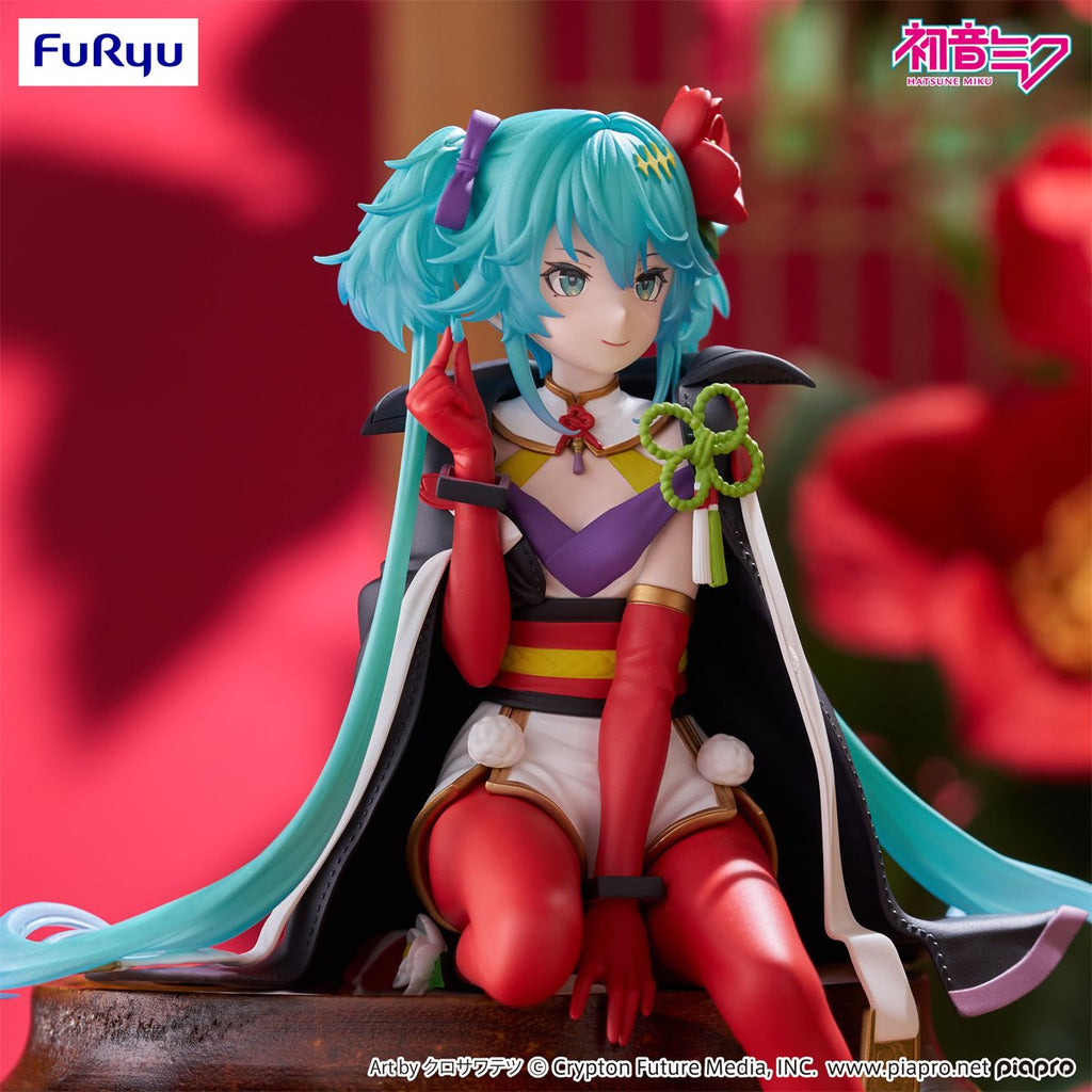 Vocaloid Hatsune Miku Flower Fairy Camellia Noodle Stopper Statue