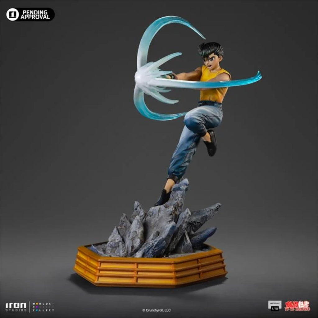 Yu Yu Hakusho Yusuke Urameshi 1:10 Art Scale Limited Edition Statue