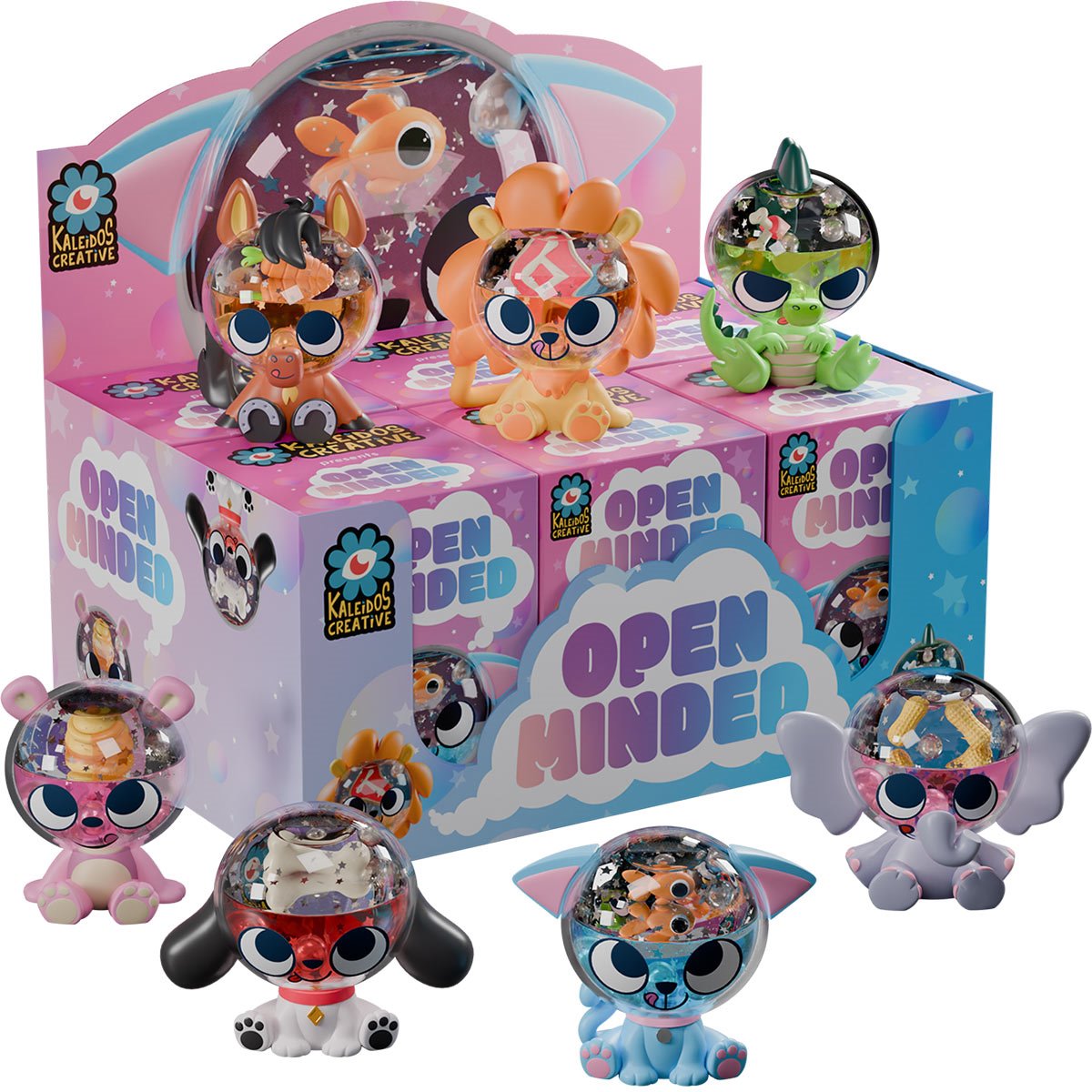 Open Minded Series 1 Blind-Box Mini-Figure Case of 6