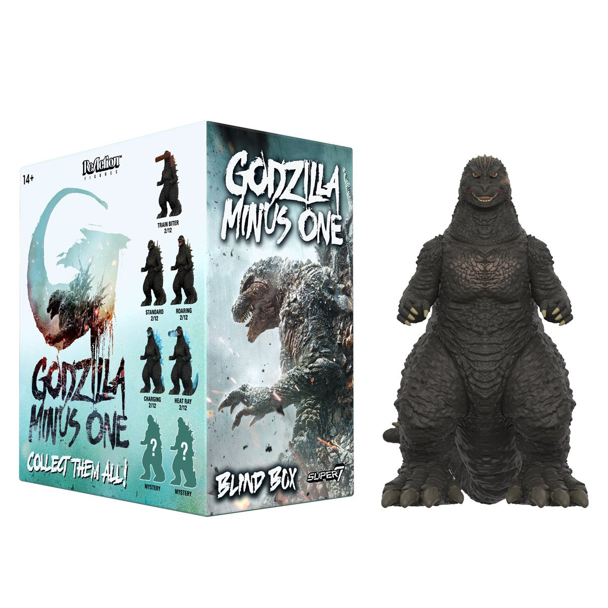 Godzilla Minus One Blind Box Wave 8 3 3/4-Inch ReAction Figure (Single)
