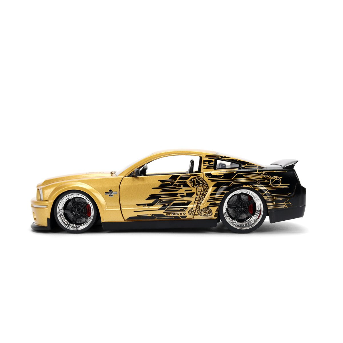 Bigtime Muscle 2008 Ford Shelby GT-500KR 1:24 Scale Die-Cast Metal Vehicle