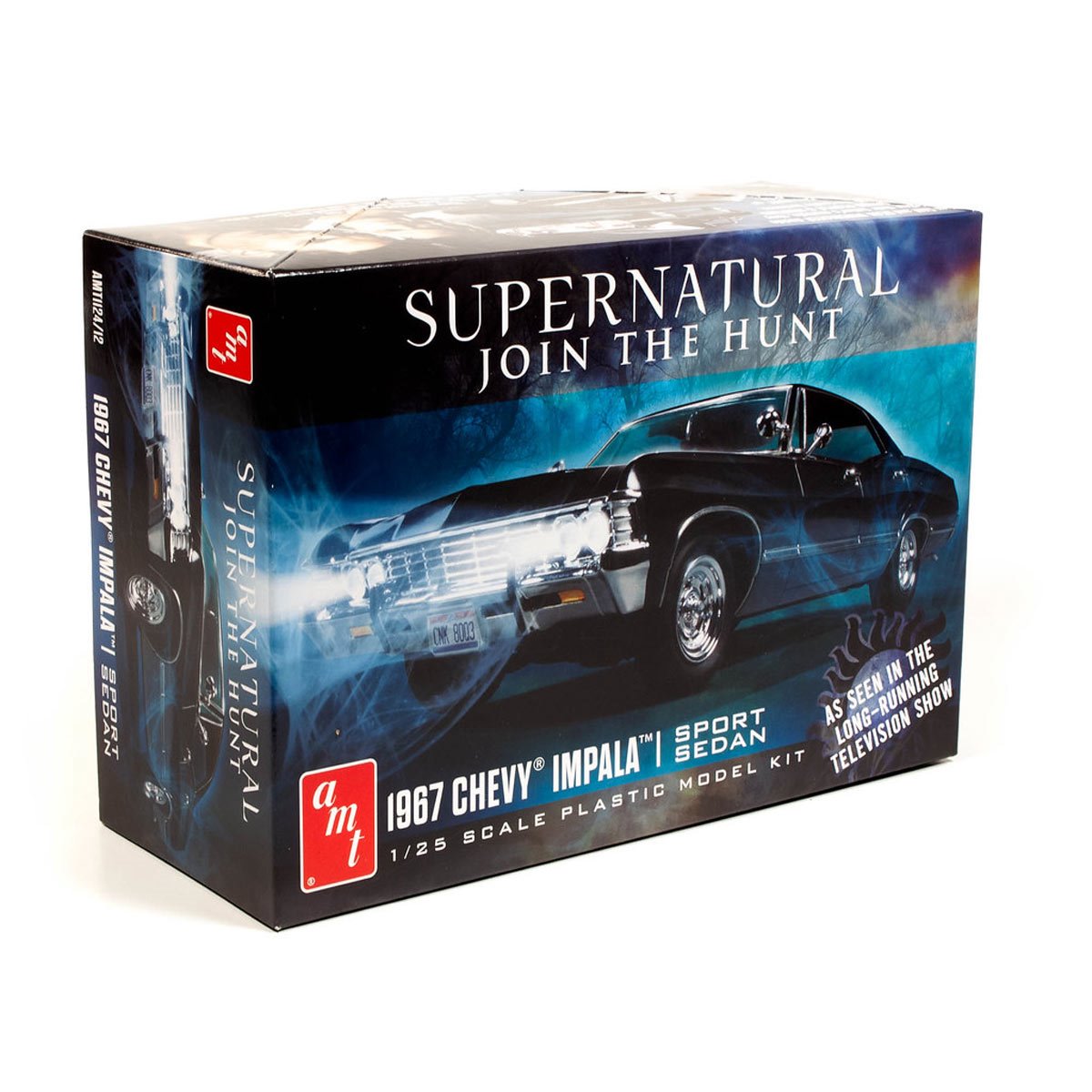 Supernatural 1967 Chevy Impala 4-Door 1:25 Scale Model Kit